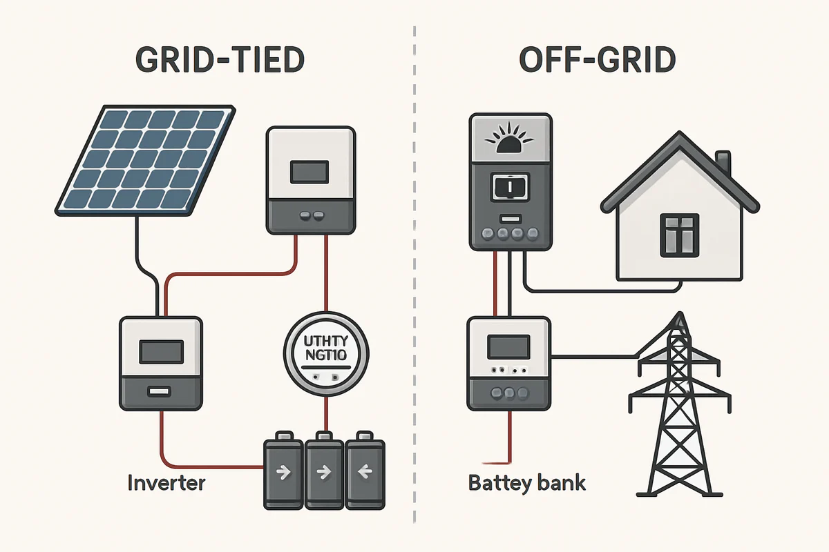 On-Grid vs Off-Grid Solar Systems